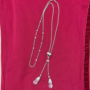 Kendra Scott Sivan Silver Adjustable Choker Necklace